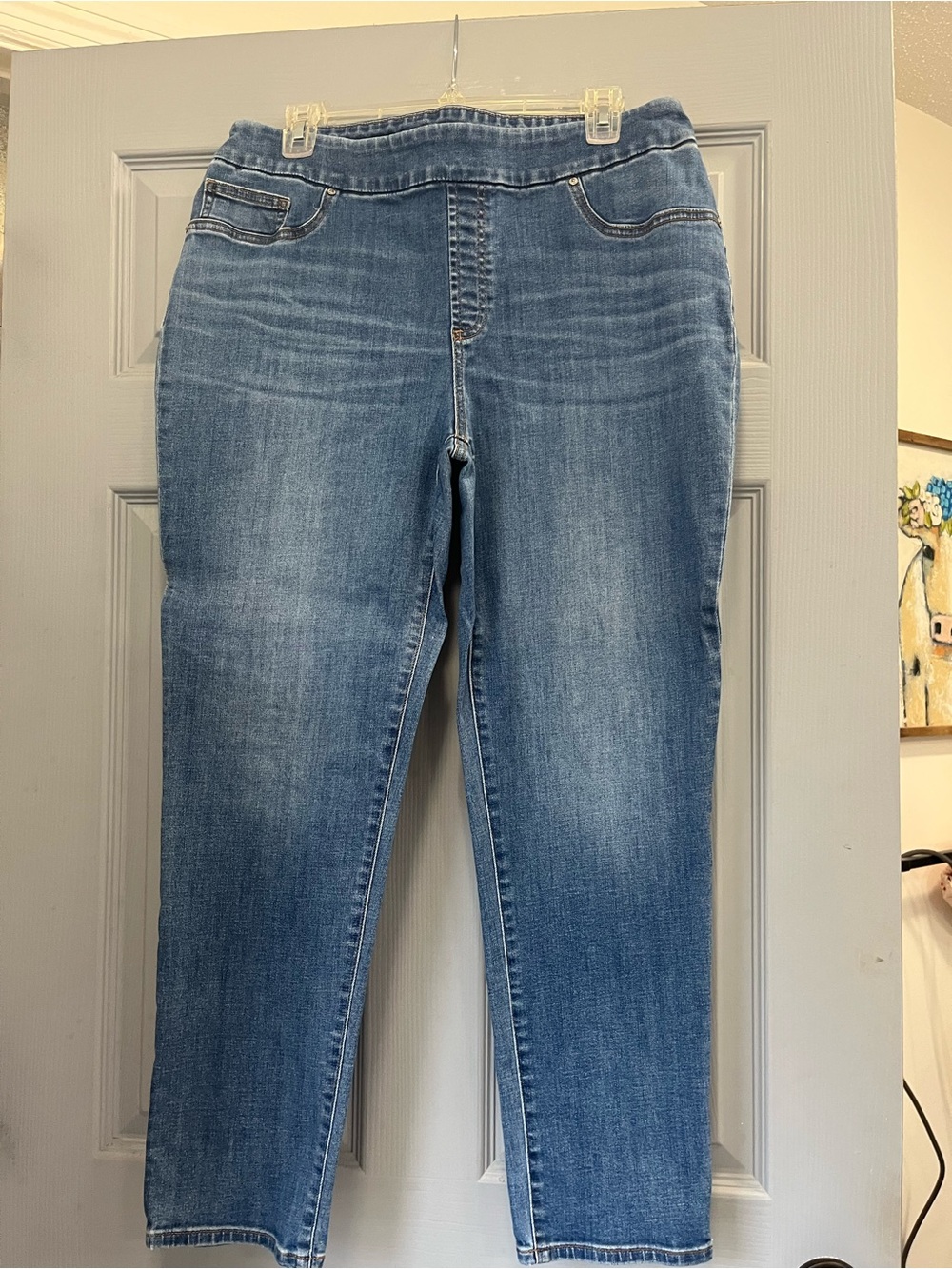 Chico's Midwash Blue Stretch Jeggings